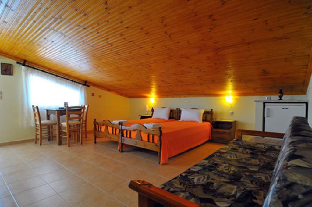 Sikoudis Gorgona Beach Szkála Rahoníu Szoba fotó