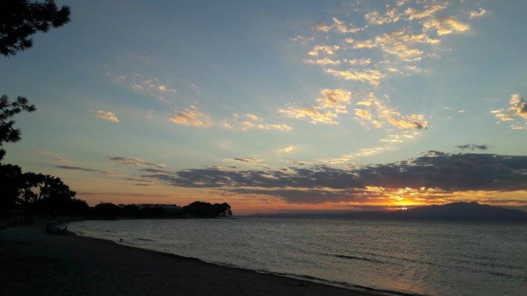 Sikoudis Gorgona Beach Szkála Rahoníu Kültér fotó