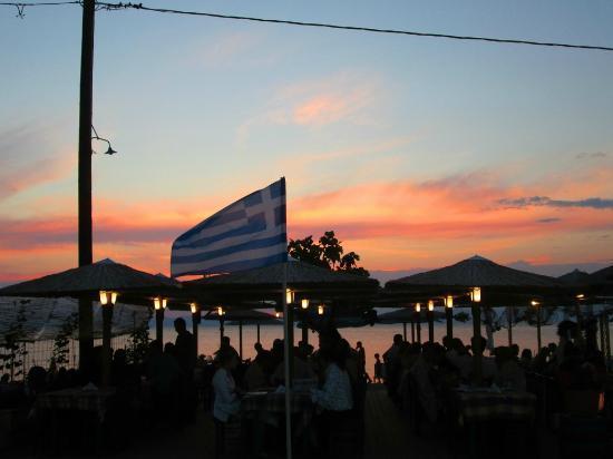 Sikoudis Gorgona Beach Szkála Rahoníu Kültér fotó